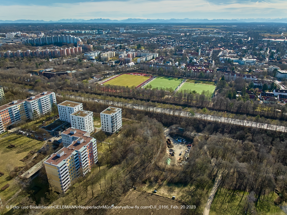 20.02.2023 -  Schulneubau am Strehleranger in Neuperlach